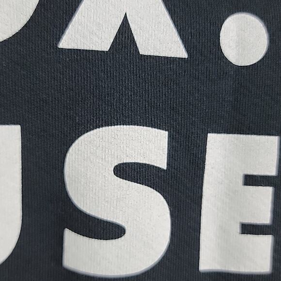 Maison Kitsune Women's Black Kool Fox Pullover Sweatshirt Small | FLAW - Picture 4 of 12